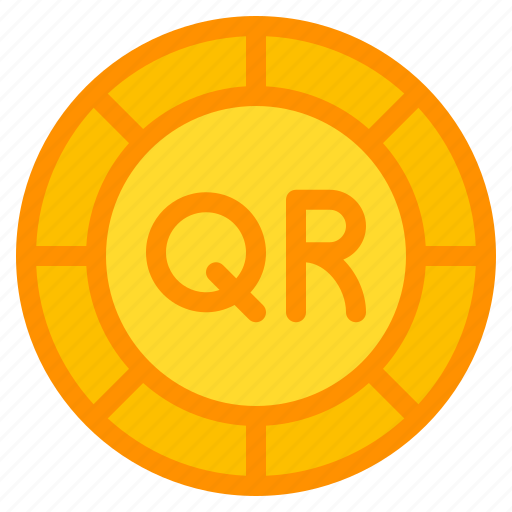 Qatari, riyal, coin, currency, money, cash icon - Download on Iconfinder