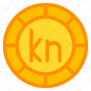 kuna, coin, currency, money, cash