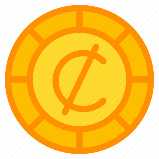 Cedi, coin, currency, money, cash icon - Download on Iconfinder