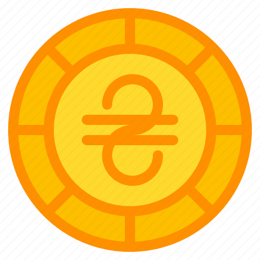 Hryvnia, coin, currency, money, cash icon - Download on Iconfinder