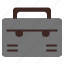 briefcase, currency, finance, business 