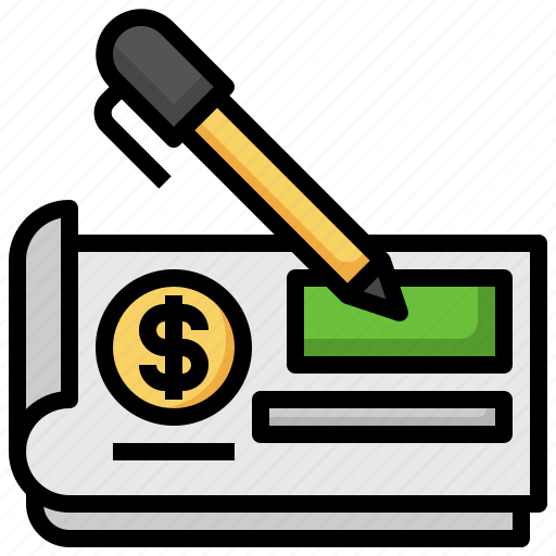 Bank, check, cheque, business, finance, banker, dollar icon - Download on Iconfinder