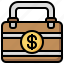 briefcase, business, finance, commerce, shopping, luggage, bank 