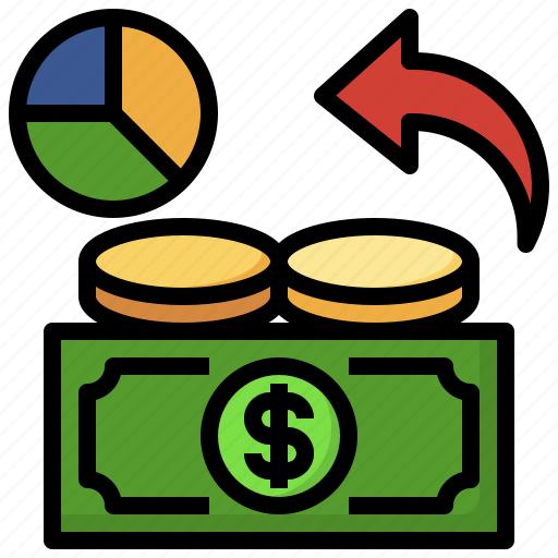 Investing, earning, business, finance, stats, pie, chart icon - Download on Iconfinder
