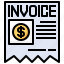 invoice, business, finance, payment, receipt, ticket, bill 