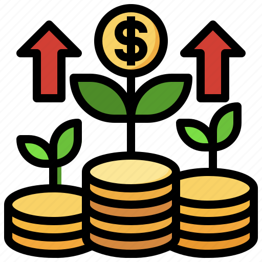 Money, growth, business, finance, invest, investment, currency icon - Download on Iconfinder