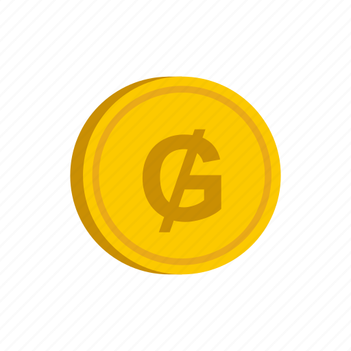 Coin, currency, gold, guarani, metal, money, paraguay icon - Download on Iconfinder
