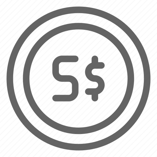 Currency, dollar, singapore, coin icon - Download on Iconfinder
