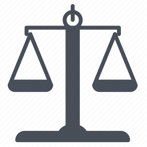 Law, scale, balance, lawyer, legal, weight, police icon - Download on Iconfinder