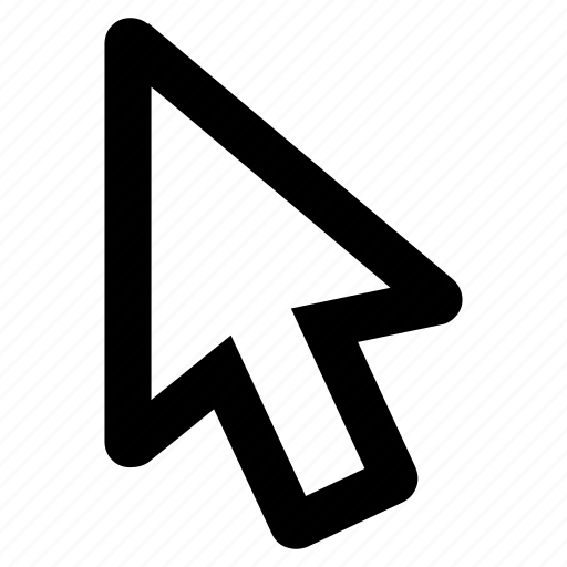 Arrow, click, cursor, default, mouse, pointer icon - Download on Iconfinder