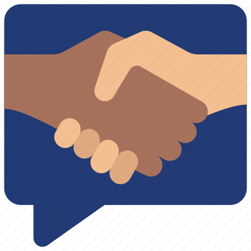 Agreement, message, hand, shake, messages icon - Download on Iconfinder