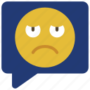 bad, review, message, emoji, response, messages