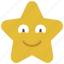 happy, emoji, star, good, positive 