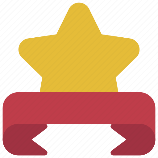 Star, ribbon, stars, review, reviews icon - Download on Iconfinder