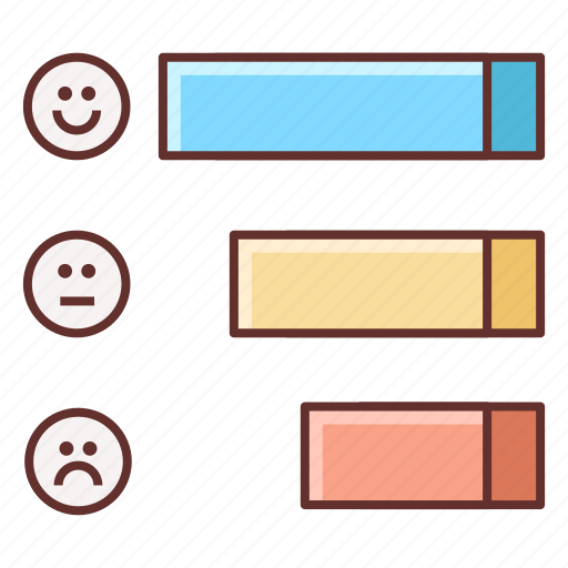 Bar, feedback, graph, horizontal icon - Download on Iconfinder