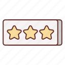 feedback, review, stars