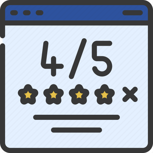 Of, stars, rating, review icon - Download on Iconfinder