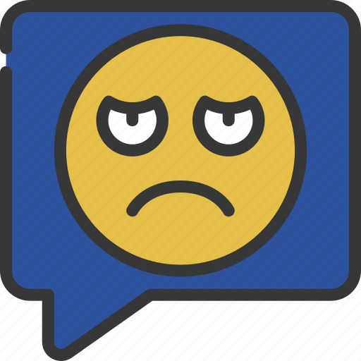 Bad, review, message, emoji, response, messages icon - Download on Iconfinder