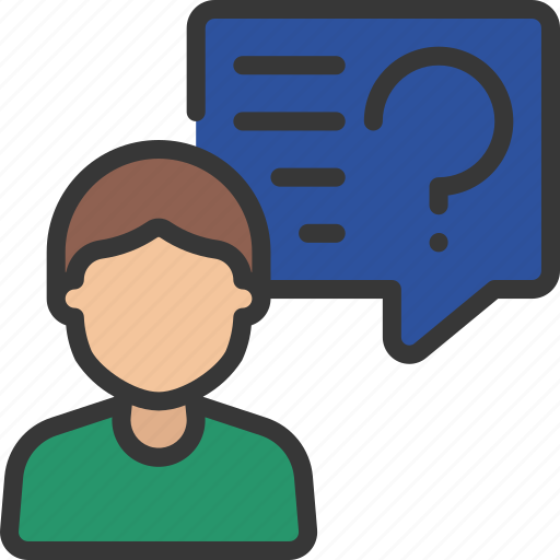 Customer, question, message, user icon - Download on Iconfinder