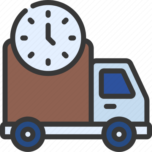 Delivery, time, deliver, lorry, timer icon - Download on Iconfinder
