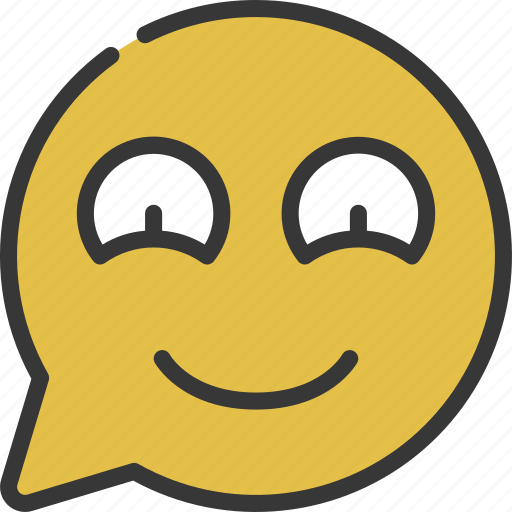 Happy, emoji, message, happiness icon - Download on Iconfinder