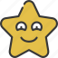 happy, emoji, star, good, positive 