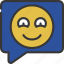 happy, review, message, emoji, response, messages 