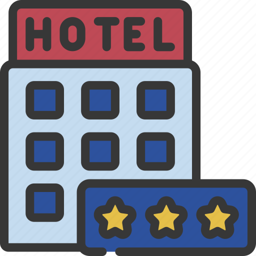 Hotel, review, hospitality, accommodation, rating icon - Download on Iconfinder