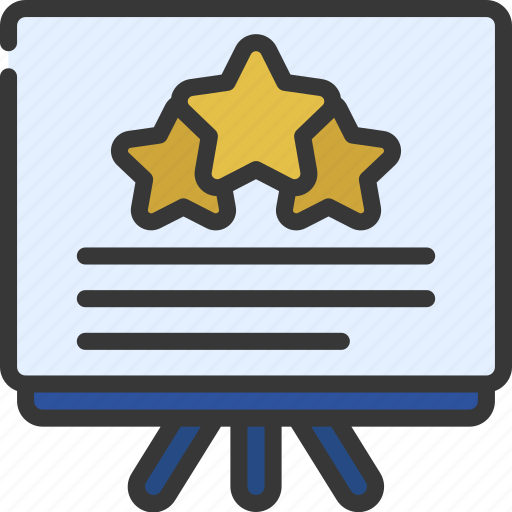 Review, whiteboard, board, training, rating icon - Download on Iconfinder