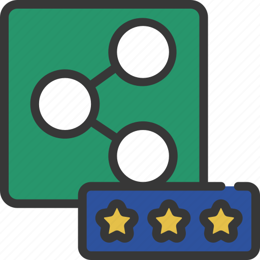 Share, reviews, sharing, shared, rating icon - Download on Iconfinder
