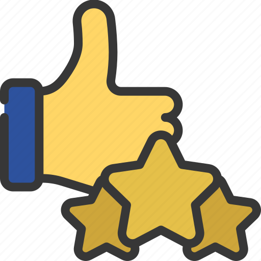 Thumbs, up, review, like, reviews icon - Download on Iconfinder