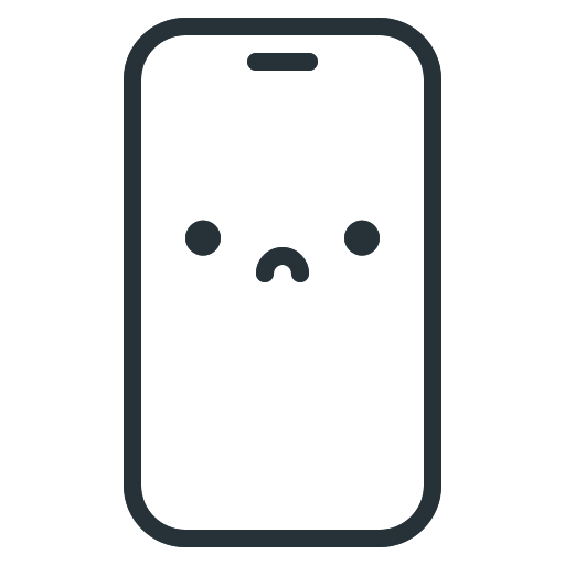 Emoji, mobile, phone, sadness icon - Free download
