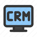 crm, software, screen, computer, business, and, finance