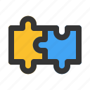 collaboration, partner, solution, puzzle, business, and, finance