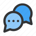 communications, chat, bubble, conversation, messenger