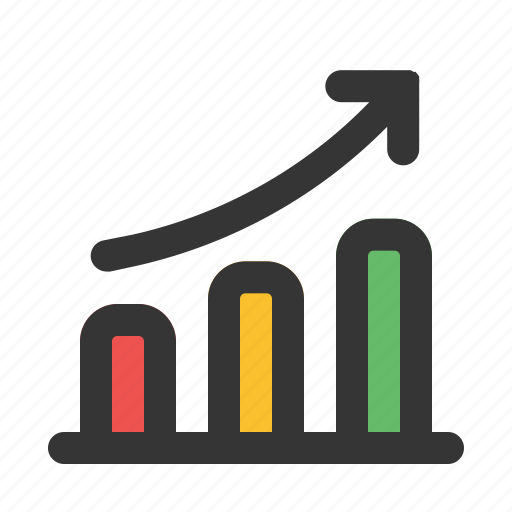 Growth, increase, performance, bar, chart, statistics icon - Download on Iconfinder