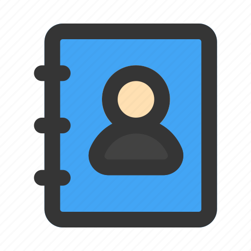 Phone, book, address, number, contact icon - Download on Iconfinder