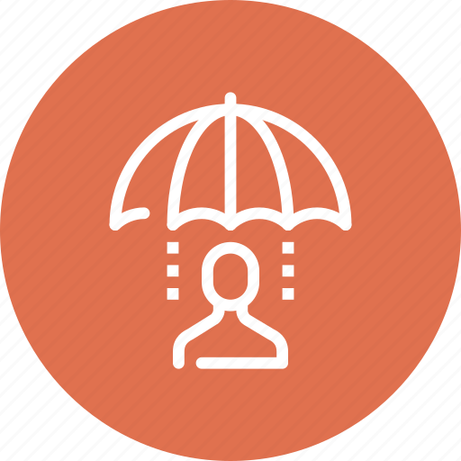 Care, customer, person, protection, rain, service, umbrella icon - Download on Iconfinder