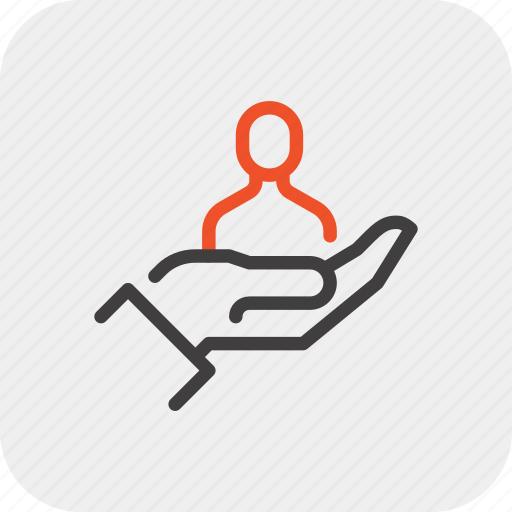 Care, customer, hand, people, person, service, support icon - Download on Iconfinder