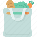 shopping, bag, grocery, supermarket, purchase