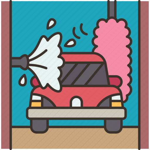 Car, wash, machine, drive, through icon - Download on Iconfinder