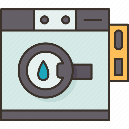 Laundry, washing, machine, laundromat, shop icon - Download on Iconfinder