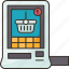 supermarket, payment, digital, cashier, grocery 