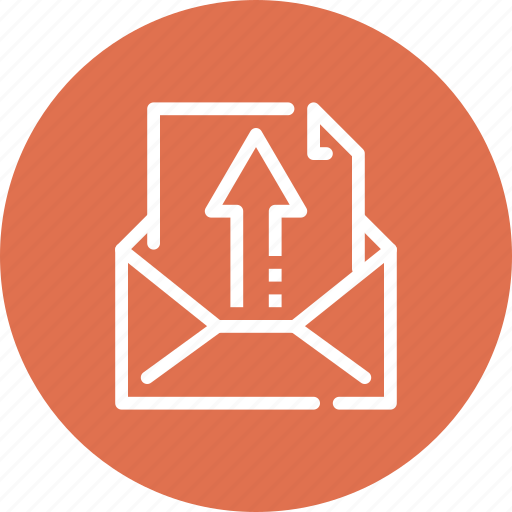 Address, arrow, communication, email, letter, mail, message icon - Download on Iconfinder