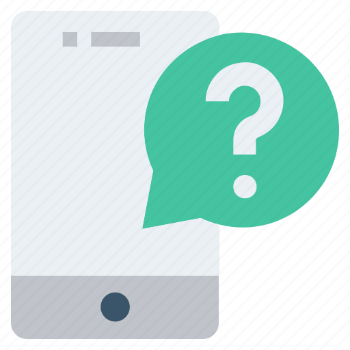 Customer service, help, mobile, phone, question mark, service, support icon - Download on Iconfinder
