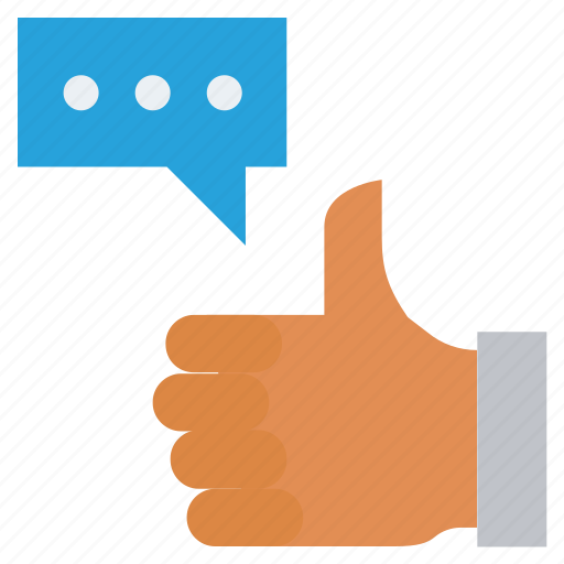 Customer service, feedback, hand, like, message, service, thumb icon - Download on Iconfinder
