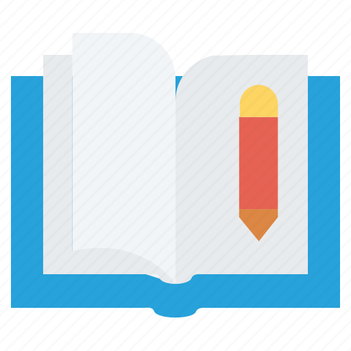 Book, customer service, open book, pen, pencil, writing icon - Download on Iconfinder