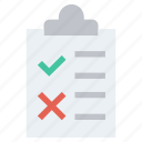 checklist, clipboard, customer service, document, list, paper, service