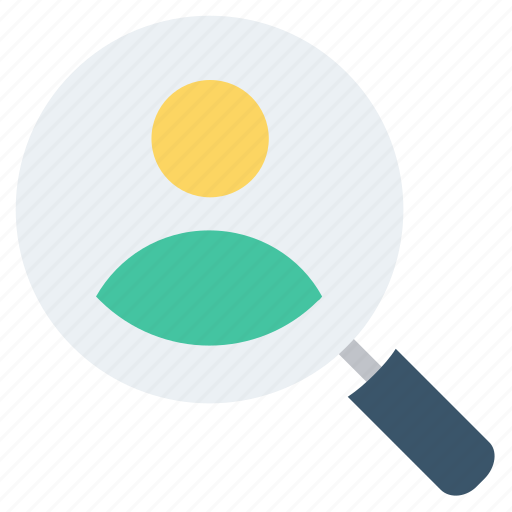 Customer find, customer service, employee, magnifier, search, service, user icon - Download on Iconfinder