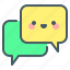 emoji, chat, message, good, relationship, customer 